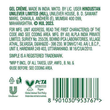 Simple Water Boost Hydrating Gel Creme 100 Hr Hydration