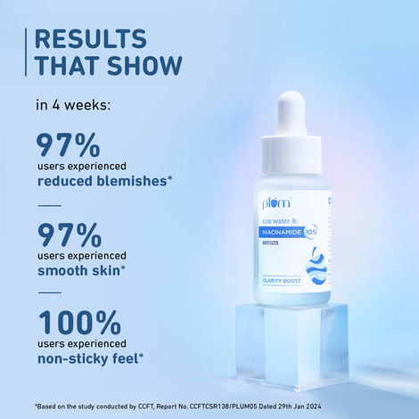 Plum 10% Niacinamide Face Serum With Rice Water