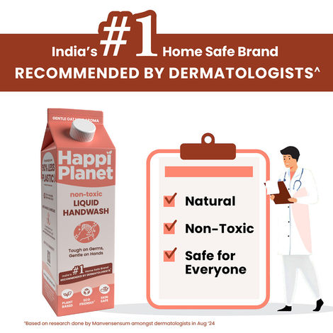 Happi Planet Organic Liquid Handwash Refill