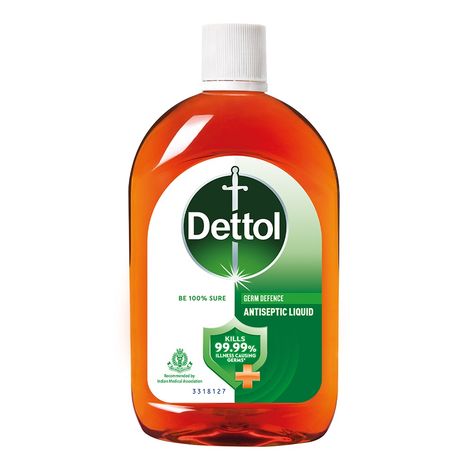 Dettol Antiseptic Liquid For First Aid | Surface Disinfection And Personal Hygiene