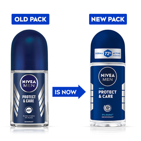 Nivea Protect & Care Deodorant Roll On For Men