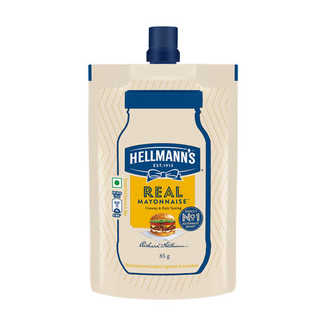 Hellmann's Veg Mayonnaise(85gms) & Doritos Nacho Chips - Cheese Flavour(153gms) Combo