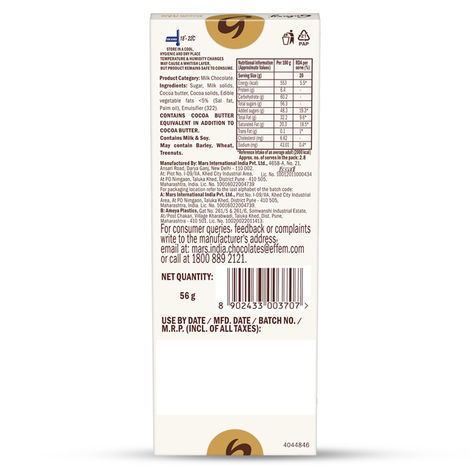 Galaxy Smooth Milk Chocolate Bar for Gifting