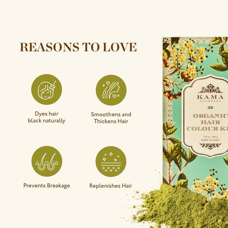 Kama Ayurveda Organic Hair Colour Kit