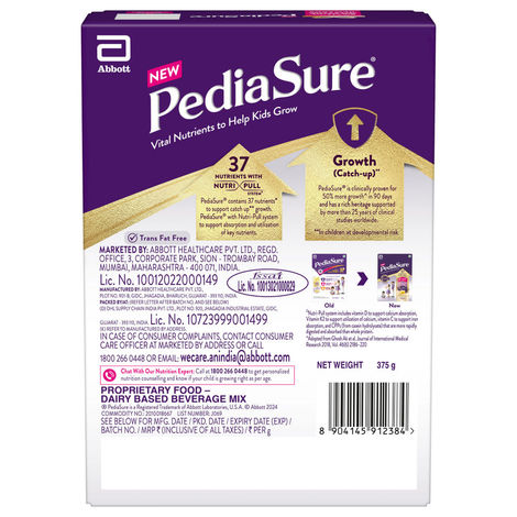 PediaSure Scientifically Designed Vanilla Drink Mix| For 2 - 6 years Kids