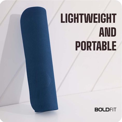 Boldfit Yoga Mat for Exercise - 4mm Thick, EVA Material - Assorted