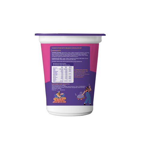 Nova Nova Huddlz- Cookie Sticks And Chocolate Dip