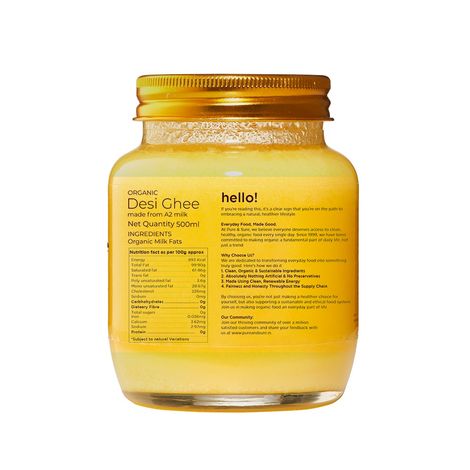 Phalada Pure & Sure Organic A2 Desi Ghee