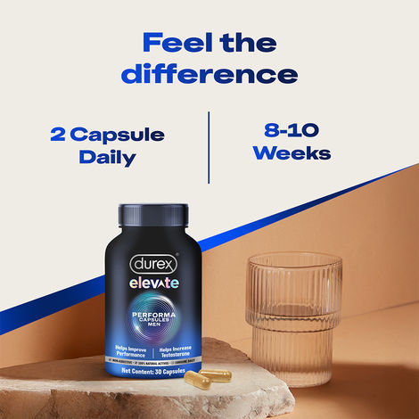 Durex Elevate Performa Shilajit Capsules For Men