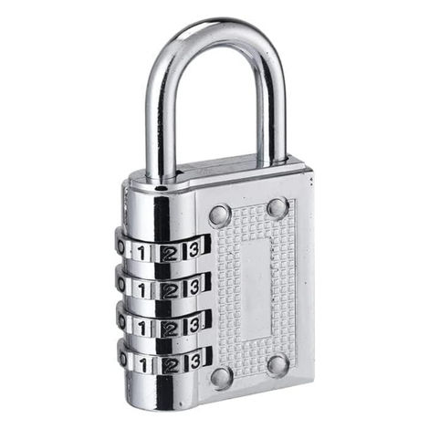 Se7en Number Combination Padlock - Resettable | Large