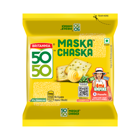 Britannia 5050 Maska Chaska Biscuit
