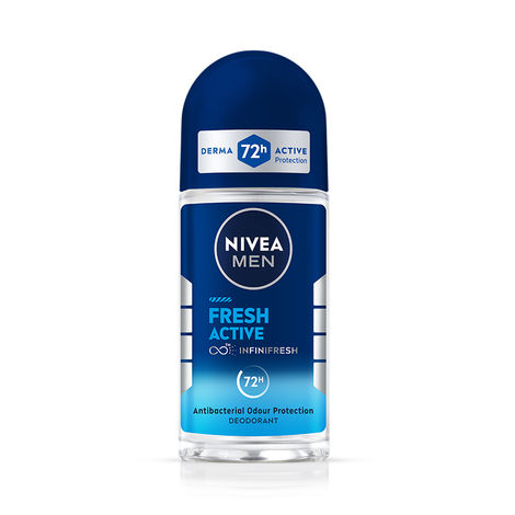 Nivea Fresh Active Underarm Roll On 72h Protection Combo