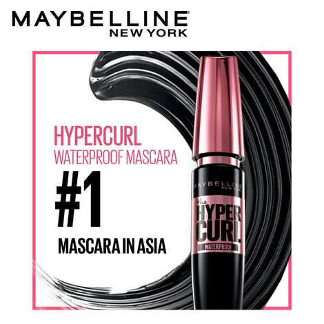 Maybelline New York Hypercurl Mascara Waterproof Black