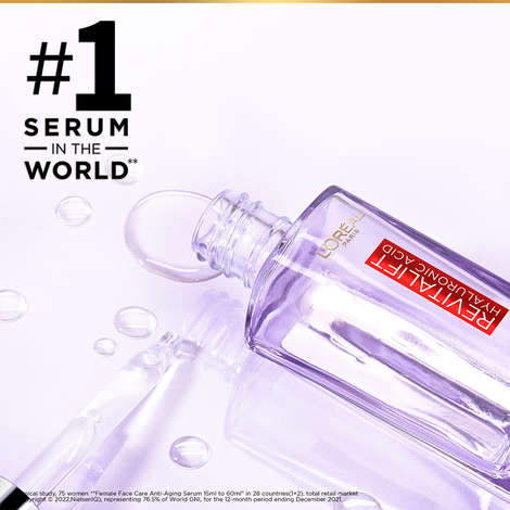 L'Oreal Paris Revitalift Hyaluronic Acid Serum Lightweight & Hydrating Face Serum