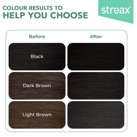 Streax Cream Hair Colour Natural Black