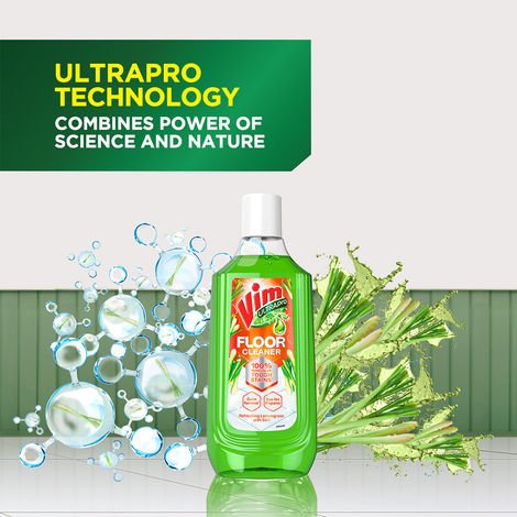 Vim Lemongrass With Salt Refreshing Floor Cleaner