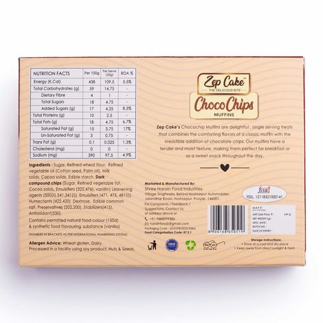 Zep Cake Muffin Chocochip
