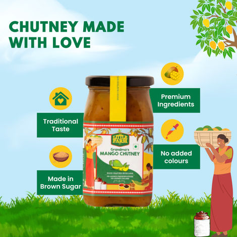 The Little Farm Co. Mango Chutney | No Added Colors