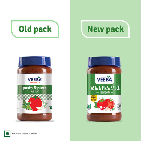 Veeba Pasta And Pizza Sauce Herby Tomato