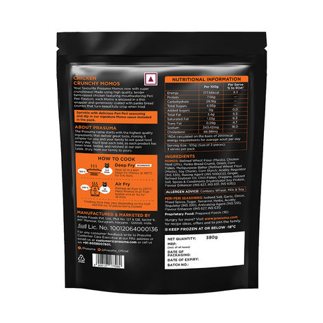 Prasuma Crunchy Chicken Momos (Kurkure)