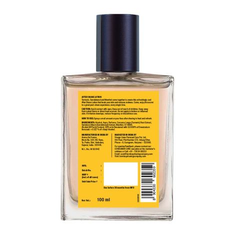 Bombay Shaving Company After Shave Lotion Turmeric & Sandalwood