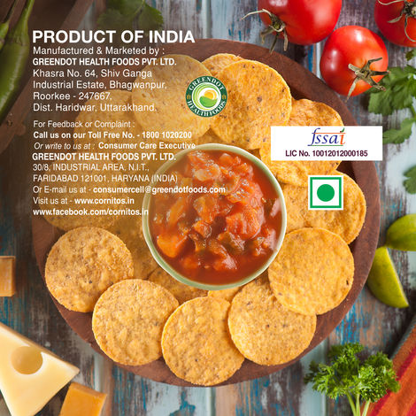 Cornitos Peri Peri Nachos and Salsa Dip Tray