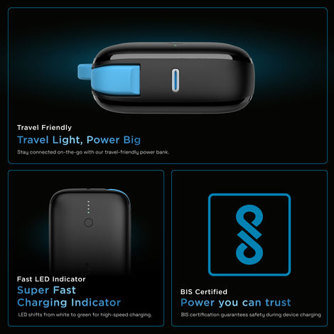 Urbn 10000 mAh Nano Link - Black