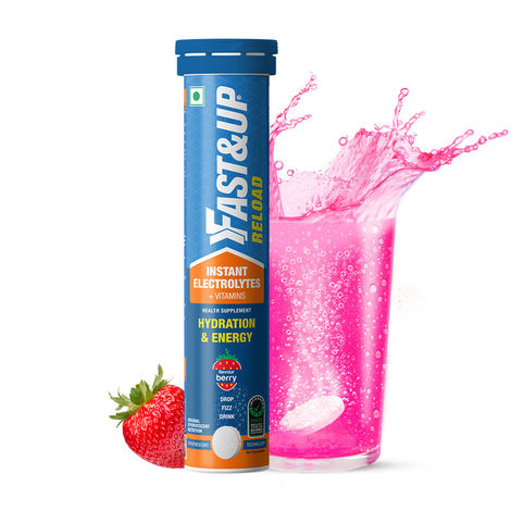 Fast&Up Reload Energy Drink Low Sugar Electrolyte - Berry Flavour