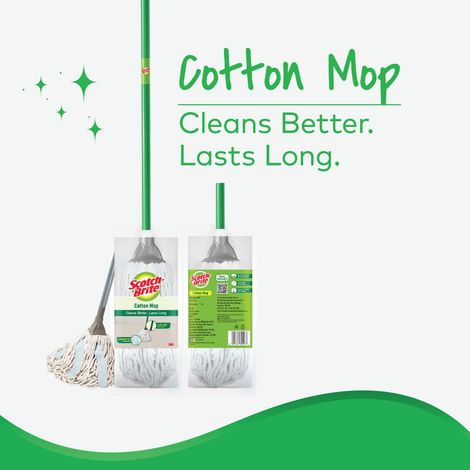Scotch-Brite Cotton Mop With Telescopic Handle