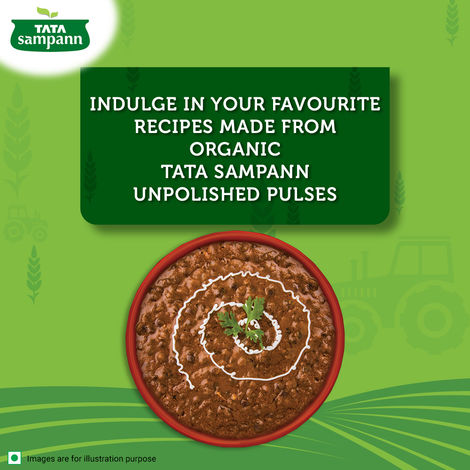 Tata Sampann Organic Unpolished Urad Whole Dal