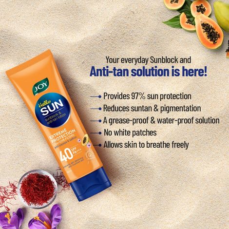 Joy Hello Sun Sunblock & Anti-Tan Lotion SPF 40 PA+++