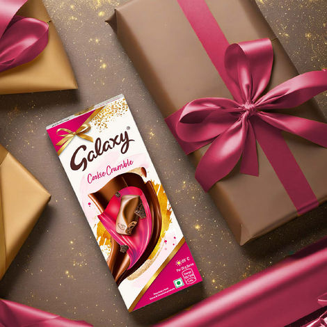 Galaxy Cookie Crumble Chocolate Bar for Gifting