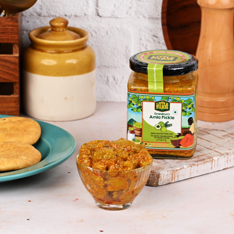 The Little Farm Co. Amla Pickle | Achaar | No Added Preservatives