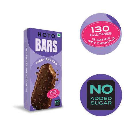 Noto Fudgy Brownie Sugar Free Bar