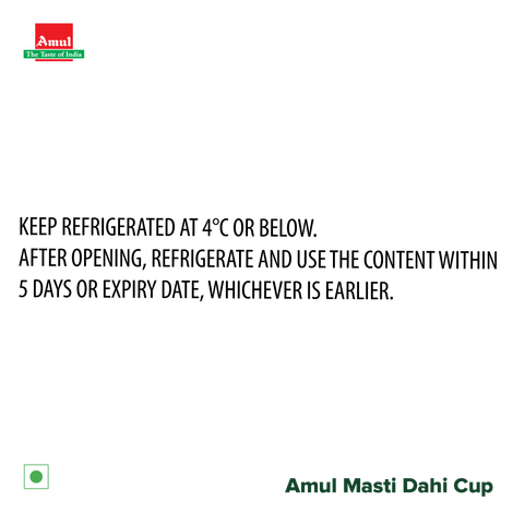 Amul Masti Dahi Cup
