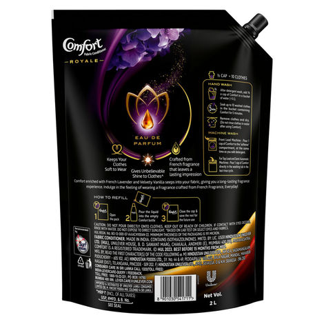 Comfort Royale Perfume Deluxe After Wash Fabric Conditioner