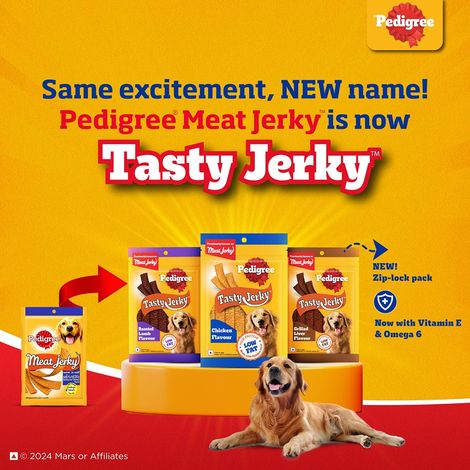 Pedigree Adult Tasty Jerky Chicken Flavour Dog Treat