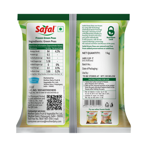 Safal Frozen Green Peas