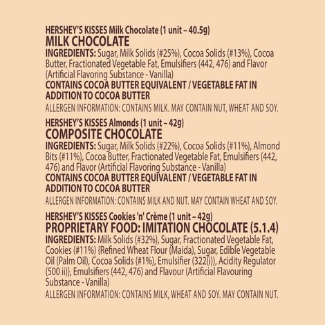 Hershey's Kisses Moments Chocolate Gift pack