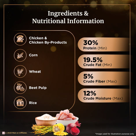 Sheba Kitten and Adult Chicken Flavour Dry Cat Food