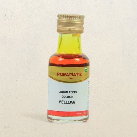 Puramate Liquid Food Colour- Yellow