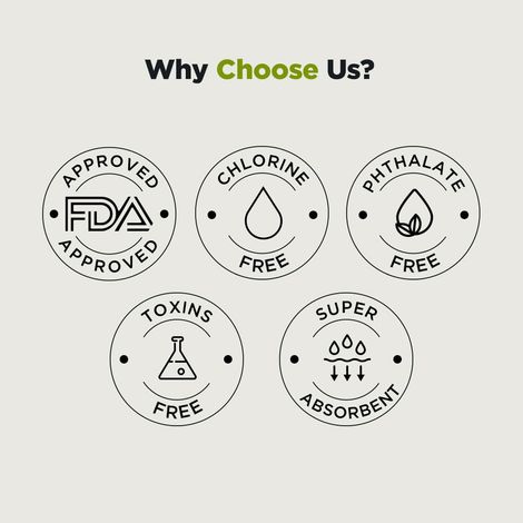 Pee Safe Ultra Thin Rash Free Sanitary Pads - | With Paper Disposal Covers | XXL | 12 pcs