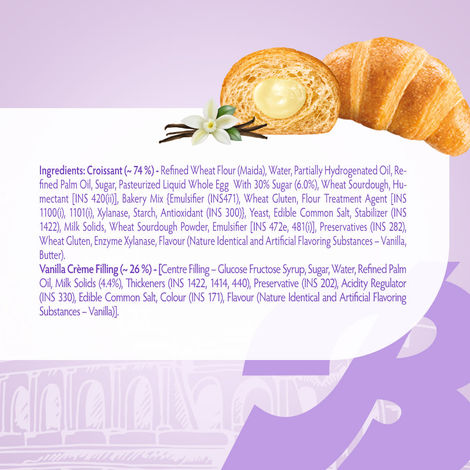 Bauli Moonfils Croissants Vanilla (Egg) 45g
