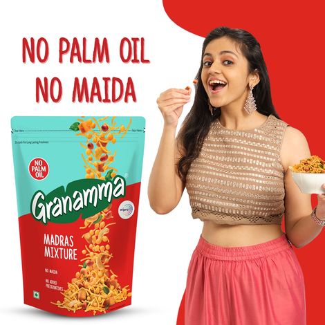 Granamma Madras Mixture - No Palm Oil No Maida No Added Preservatives