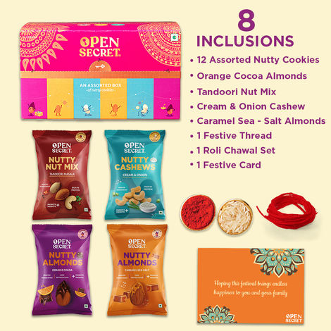 Open Secret Festive Chocolate and Flavoured Dry Fruits Gift Hamper