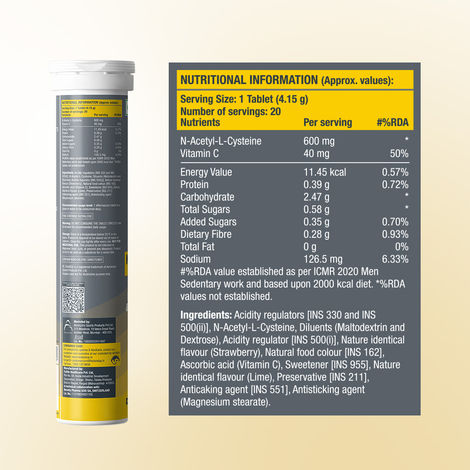 Fast&Up Lung Detox Smoking Cessation - Strawberry Flavour