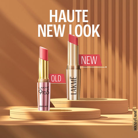 Lakme 9to5 Powerplay Priming Matte Lipstick, Lasts 16hrs, Plum Pick