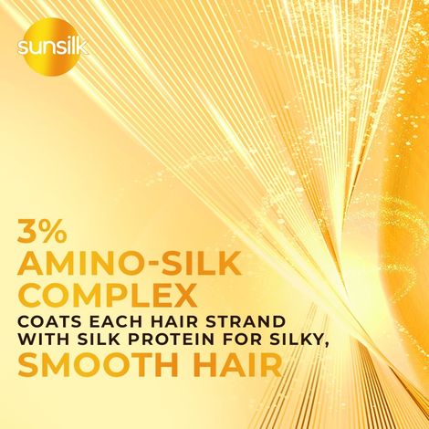 Sunsilk Flowy Silk Smooth Shampoo With Egg Protein Almond Oil & Vitamin C