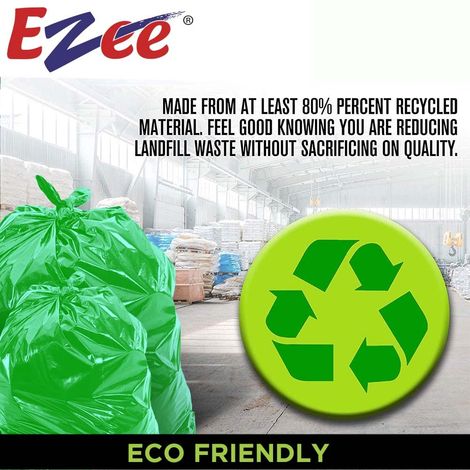 Ezee Biodegradable Medium Garbage Bags 19 x 21 Inch