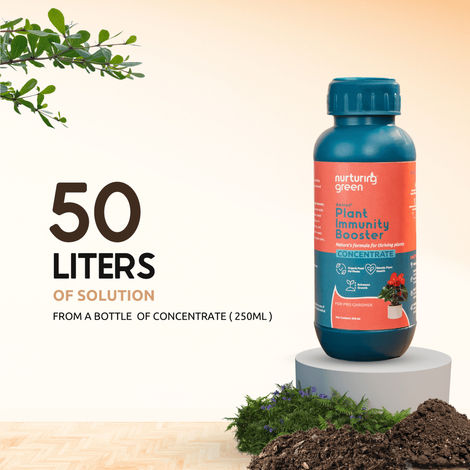Nurturing Green - Natural Plant Immunity Booster | 250ml concentrate | Liquid Plant Booster